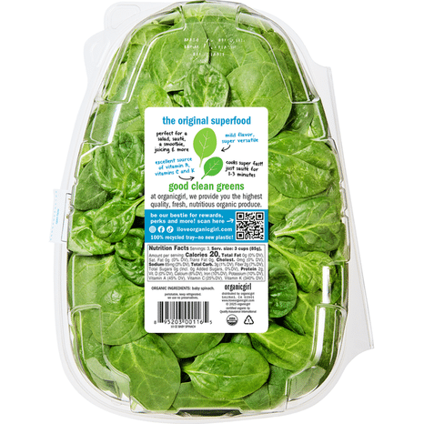 Organic Girl Baby Spinach