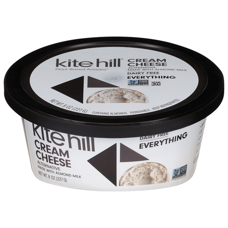 Kite Hill Dairy Free Cream Cheese, Everything