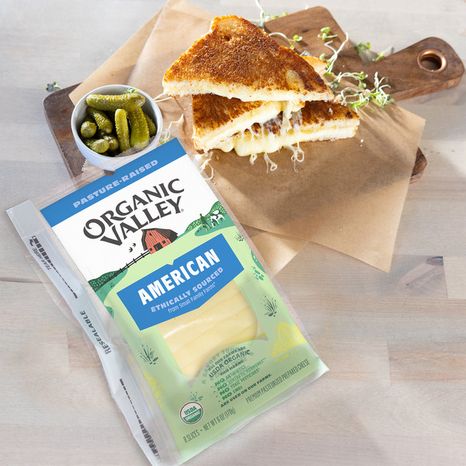 Organic Valley® Organic American Cheese Slices