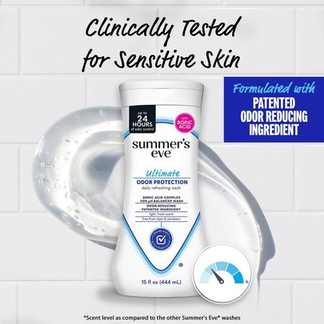 Summer's Eve Feminine Cleansing Wash, Odor Protection