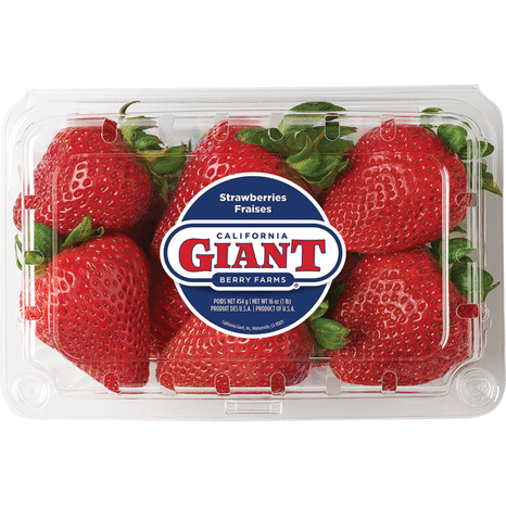 California Giant Strawberries