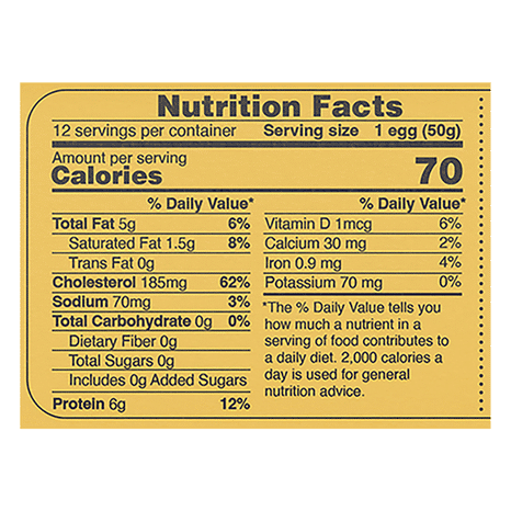 Happy Egg Organic Free Range Large Brown Grade A Eggs