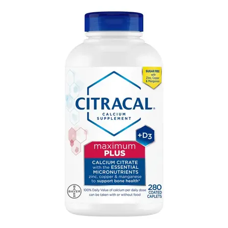 Citracal Maximum Calcium Citrate + D3 Calcium Supplement