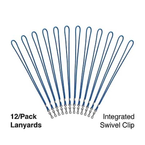 Staples 18917 Blue Lanyards