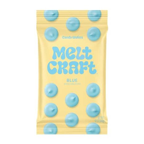 Melt Craft Blue Vanilla Candy Wafers