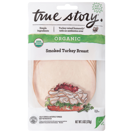 True Story Organic Smoked Turkey Breast