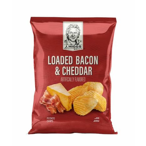 J. Higgs Loaded Bacon & Cheddar Potato Chips