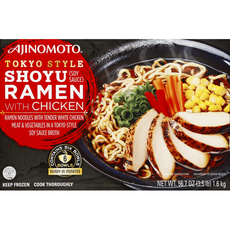 Ajinomoto Tokyo Style Shoyu Ramen with Chicken