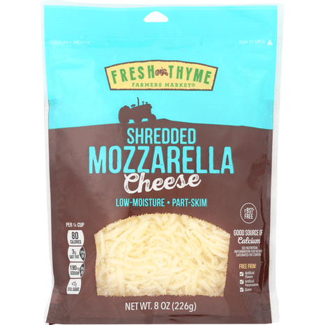 Fresh Thyme Market Mozzarella Cheese