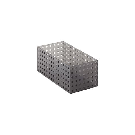 Like-it 11" x 5-1/2" x 4-3/4" h Bricks 11" Medium Tall Bin Smoke