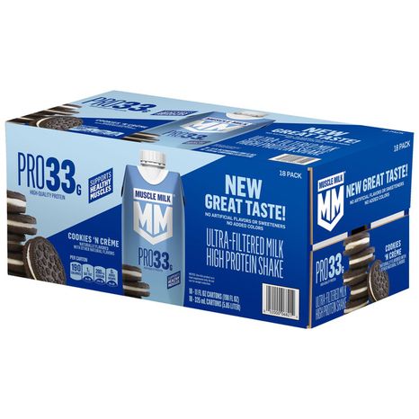 MUSCLE MILK Cookies 'n Creme Pro Ultra-Filtered Protein Shake