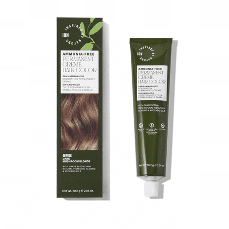 ion Ammonia-Free Permanent Hair Color - 6MB Dark Mushroom Blonde