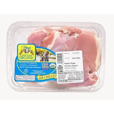 Mary's Chicken Organic Boneless Skinless Chicken Thigh