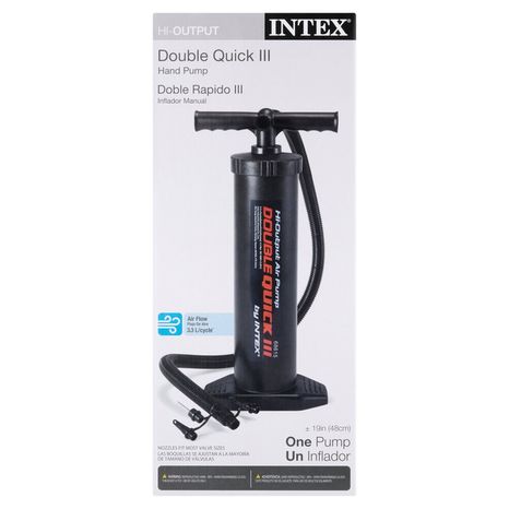Intex Hi-output Double Quick Iii Hand Pump