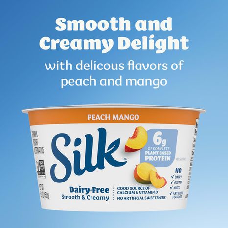 Silk Dairy-Free Peach Mango Yogurt Alternative