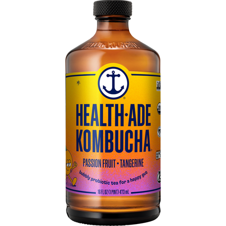 Health-Ade Kombucha, Passion Fruit-Tangerine