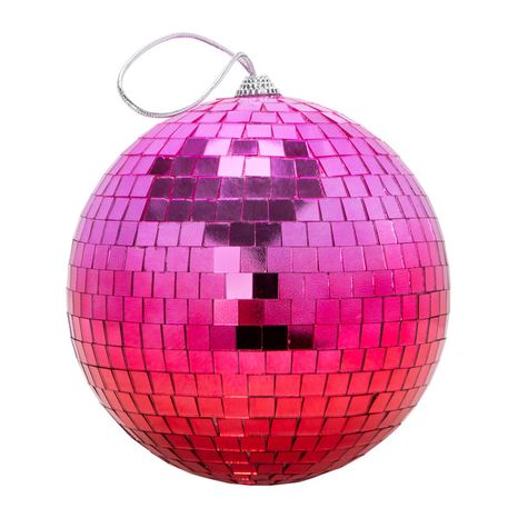 Ombre Disco Ball - Pink