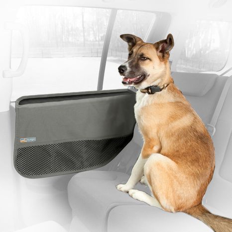 Kurgo Car Door Guard for Pets - Charcoal Gray