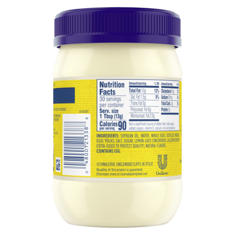 Hellmann's Real Mayonnaise Real Mayo