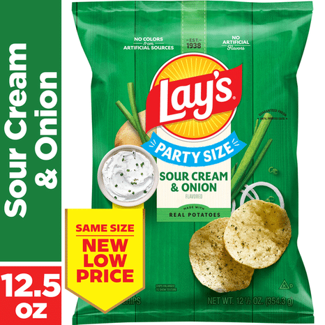 Lay's Sour Cream & Onion Potato Chips