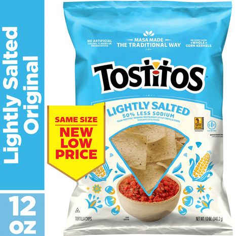 Tostitos Tortilla Chips Lightly Salted