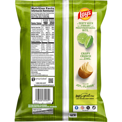 Lay's Limon Flavored Potato Chips
