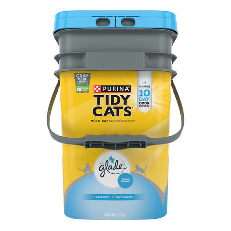 Purina Tidy Cats Clumping Cat Litter, Glade Clear Springs Multi Cat Litter
