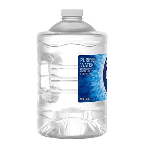 PURE LIFE Purified Water, 3-Liter, Plastic Bottled Water (Single)