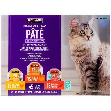 Kirkland Signature Pate Cat Food Variety Pack