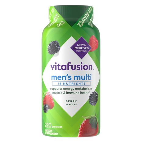 vitafusion Men’s Powerful Multi Complete Multivitamin Gummies Dietary Supplement