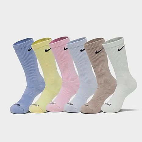 Nike Everyday Plus Cushioned Crew Training Socks, Medium
