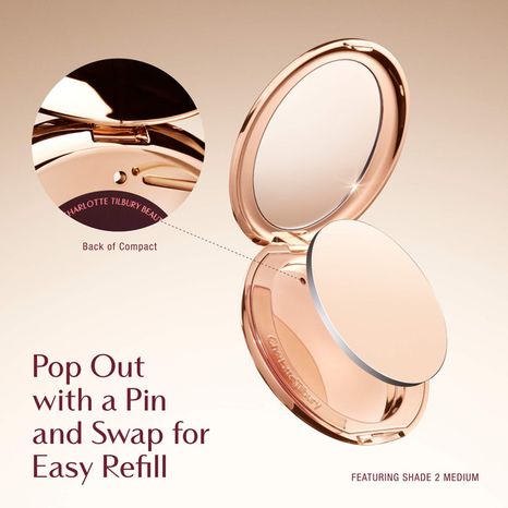Charlotte Tilbury Beauty 4 Deep Mini Airbrush Flawless Finish Setting Powder