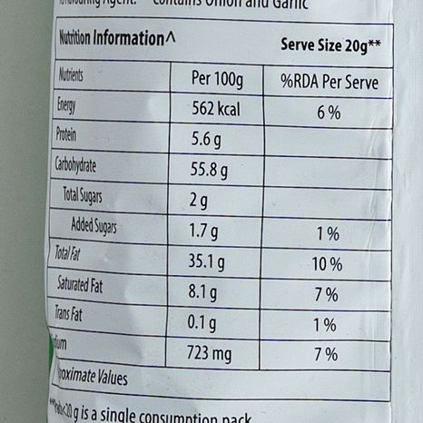 Kurkure Tea Time Chilli Chatka