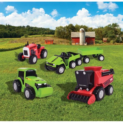 Assorted Micro Farm Vehicles Toys