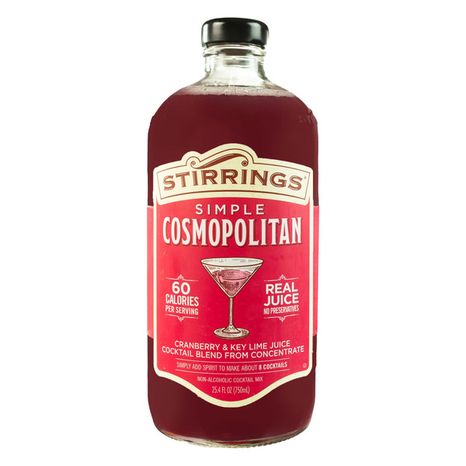 Stirrings Cosmopolitan Mix, Non Alcoholic Cocktail Mixer
