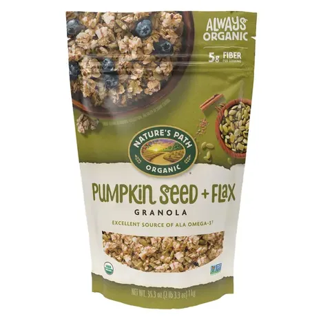 Nature's Path Pumpkin Seed + Flax Granola