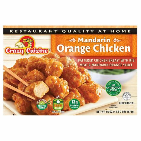 Crazy Cuizine Mandarin Orange Chicken No Antibiotics Ever
