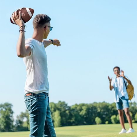 Juniors' Football With Pump Toys