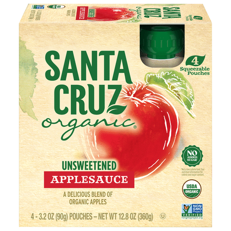 Santa Cruz Organic Unsweetened Applesauce