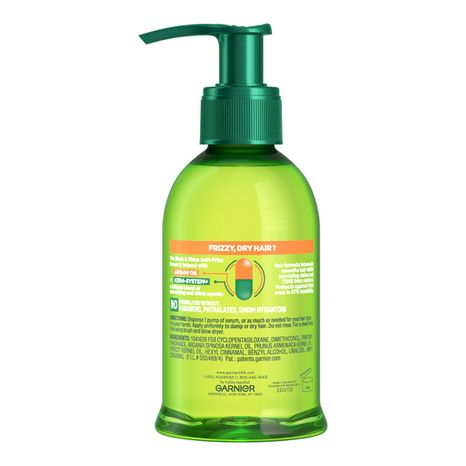 Garnier Anti-Frizz Serum for Frizzy, Dry Hair,