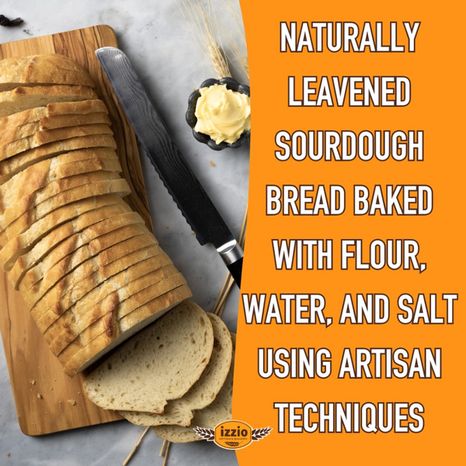 Izzio Artisan Bakery San Francisco Style Sourdough