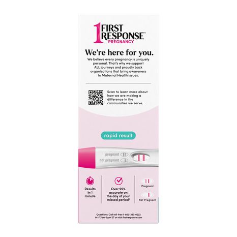 First Response Rapid Result Pregnancy Test