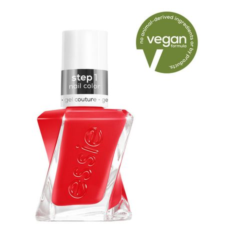 essie long-lasting nail polish, vegan, red, Electric Geometric