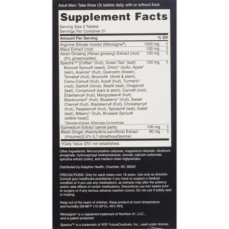 Nugenix Perform Sexual Vitality Booster Dietary Supplement Tablets