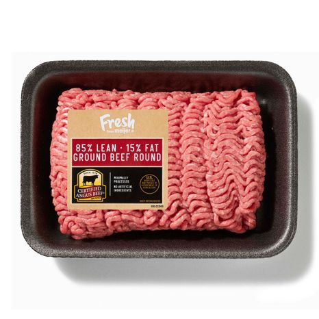 Meijer 85/15 Ground Round Certified Angus Beef Small Pack