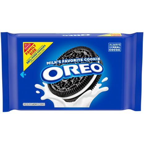 Oreo Chocolate Sandwich Cookies, Family Size 18.12 oz