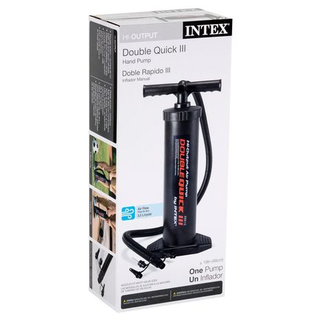 Intex Hi-output Double Quick Iii Hand Pump