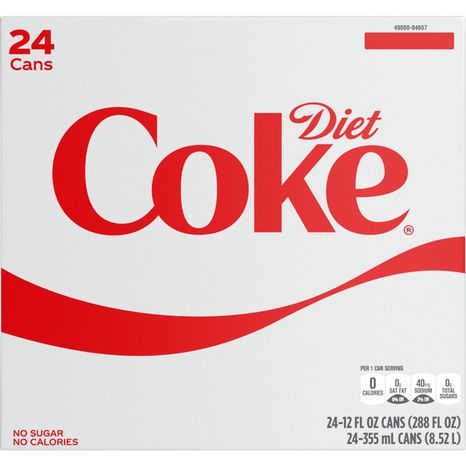 Diet Coke Soda Cans