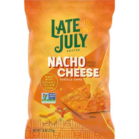 Late July Nacho Cheese Tortilla Chips