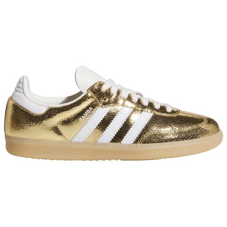 adidas Women's Samba OG Shoes, Size 7.5, Medium/B - Gold